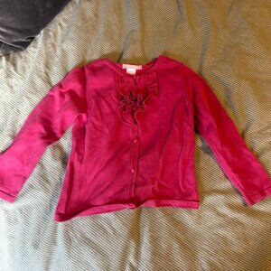 💗 Janie and Jack Classic Pink Cardigan – Size 3T 💗